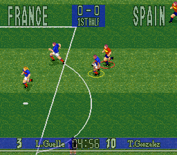 90 Minutes - European Prime Goal (Europe) (Beta) In game screenshot